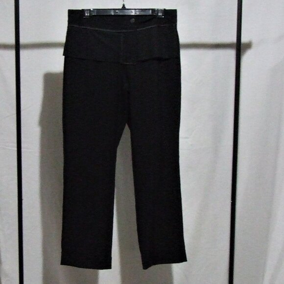 Della Spiga Italy trousers vintage black pants pleated straight 1990s office - Picture 4 of 12